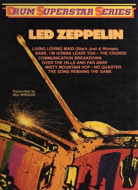 Led Zeppelin Drum transcriptions (last copy - out of print)