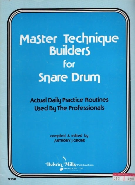 Master Technique Builders for Snare Drum
