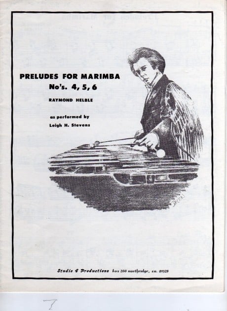 Preludes for Marimba No's. 4, 5, 6