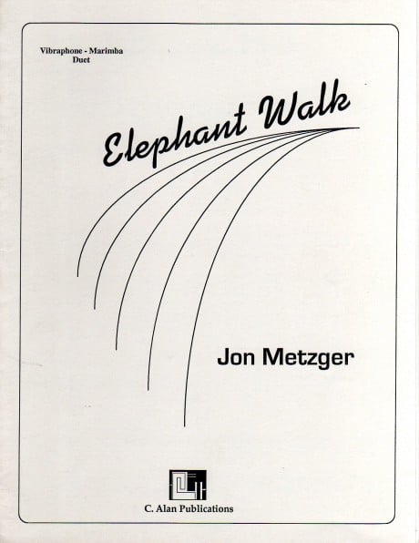 Elephant Walk by Jon Metzger