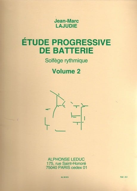 Etude Progressive de Batterie - vol. 2