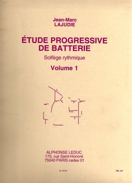 Etude Progressive de Batterie - vol. 1
