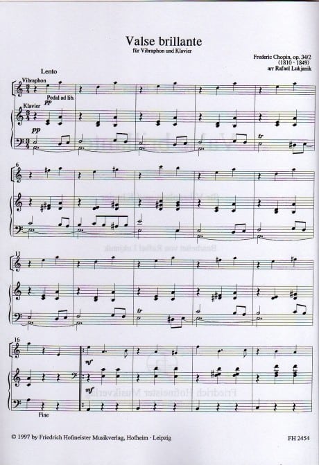 Valse brillante op. 34 no. 2