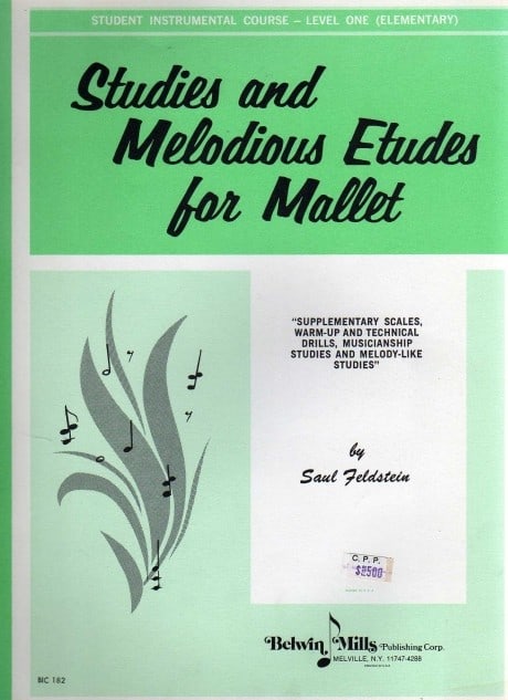 Studies and Melodious Etudes for Mallets (last copy - out of print)