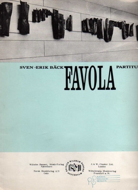 Favola (score)