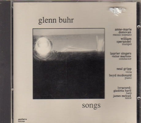 Glenn Buhr - Songs CD