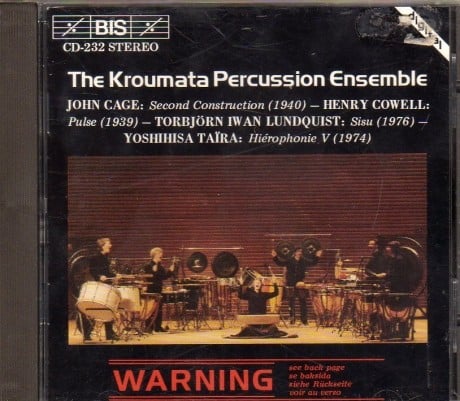 The Kroumata Percussion Ensemble CD