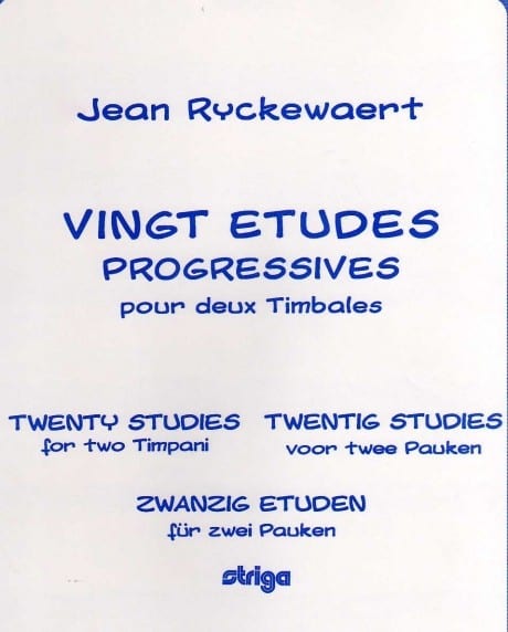 Twenty Studies for two Timpani