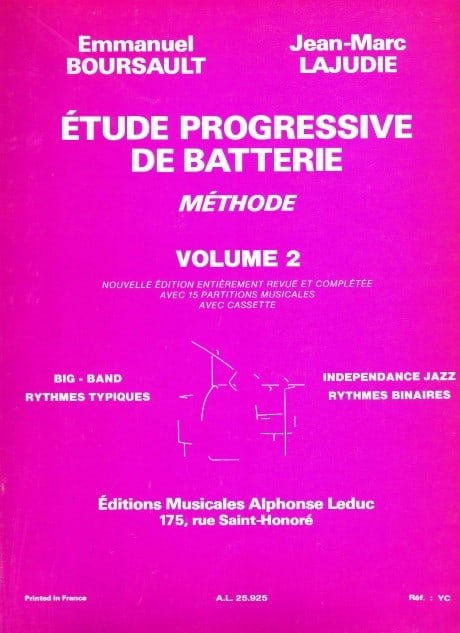 Etude Progressive de Batterie Volume 2