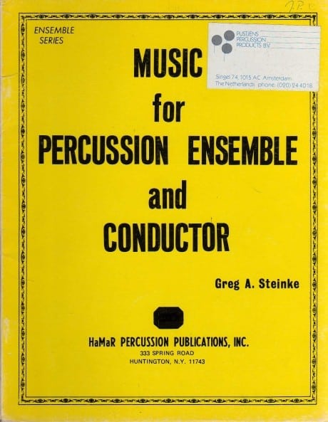 Music for Percussion Ensemble and Conductor