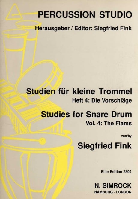 Studies for Snare Drum vol. 4 - The Flams