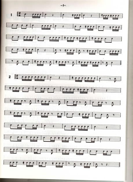 Ritmisch Oefenboek Deel 2 (Rhythm Exercises Manual)