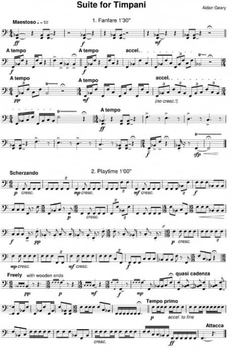 Suite for Timpani
