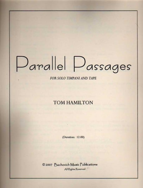 Parallel Passages