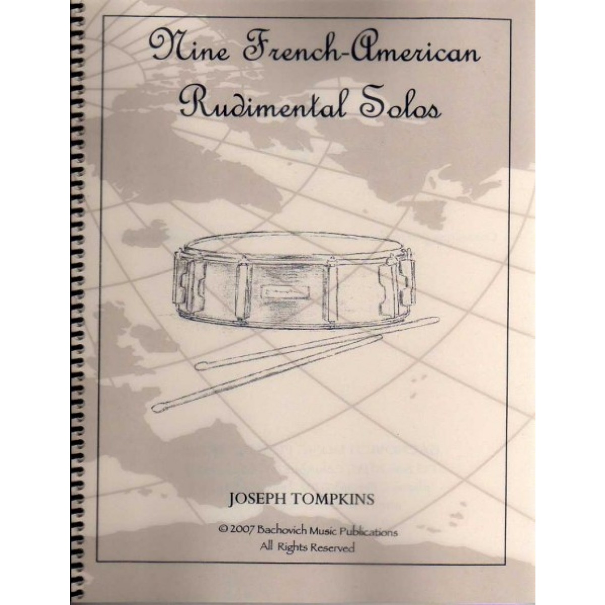 Nine French-American Rudimental Solos - Volume 1