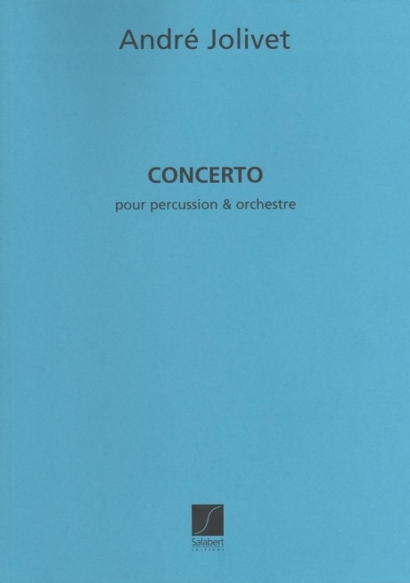 Concerto pour percussion et Orchestre (Full Score)