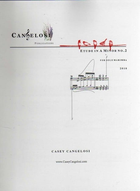 Etude in A Minor no. 2 by Casey Cangelosi