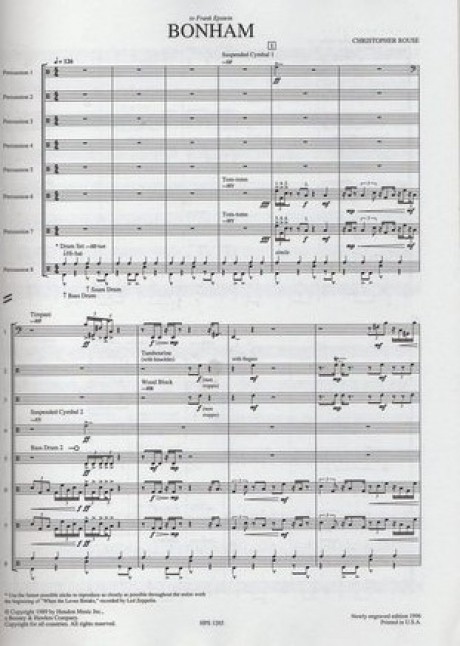 Bonham (Score Only)